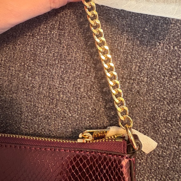 NWT Michael Kors Burgundy Shoulder Bag - Picture 3 of 4